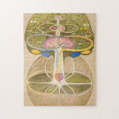 Der Baum des Wissens von Hilma af Klint Puzzle (Vertikal)