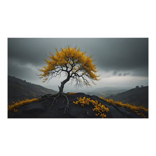 Der Baum Fotodruck (Vorne)