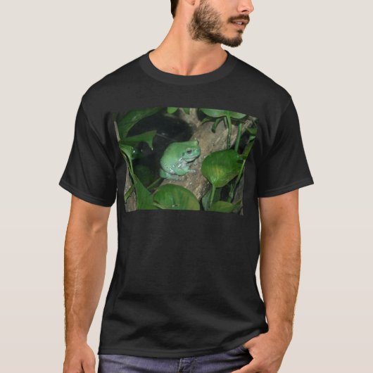 Der Baum-Frosch des Weiß, pummelig Frosch T-Shirt (Vorderseite)