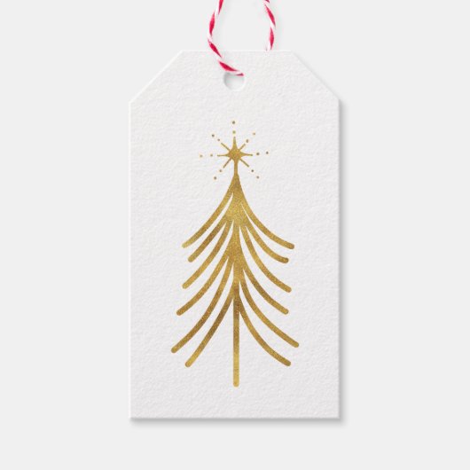 Der Baum Geschenkanhänger (Vorderseite)