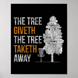 Der Baum gibt Poster
