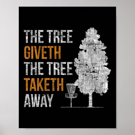 Der Baum gibt Poster (Vorne)