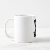 Der Baum hat es getroffen, Dummer Baum Disc Golf B Kaffeetasse (Links)