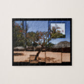 Der Baum in Afrika-Puzzlespiel Puzzle (Horizontal)