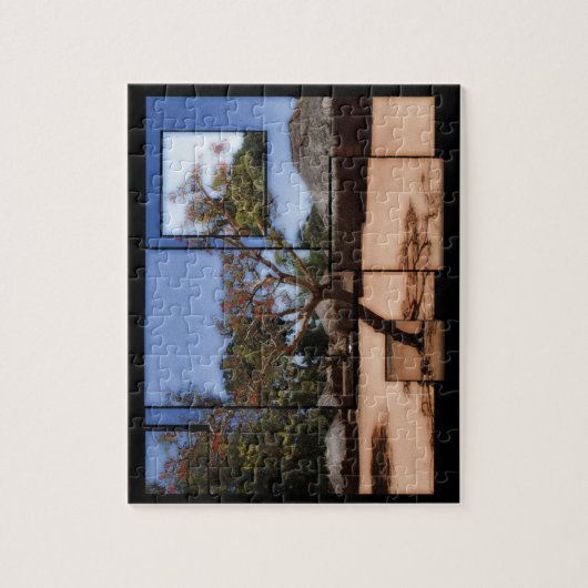 Der Baum in Afrika-Puzzlespiel Puzzle (Vertikal)