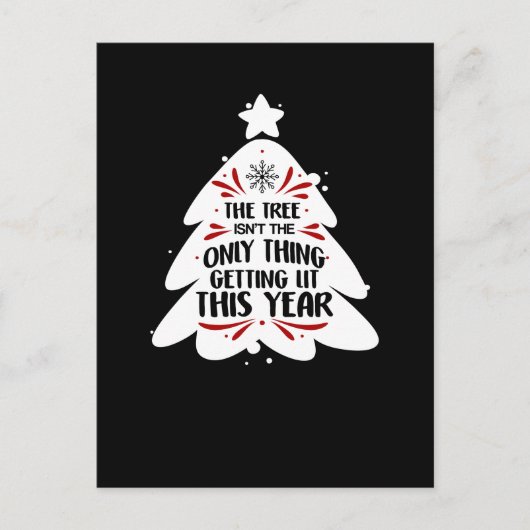 Der Baum ist nicht die einzige Sache, die das hier Postkarte (Vorderseite)