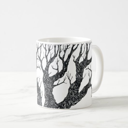 Der Baum Kaffeetasse (VorderseiteRechts)