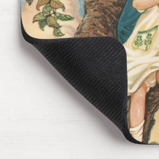 Der Baum klettert Mousepad (Ecke)