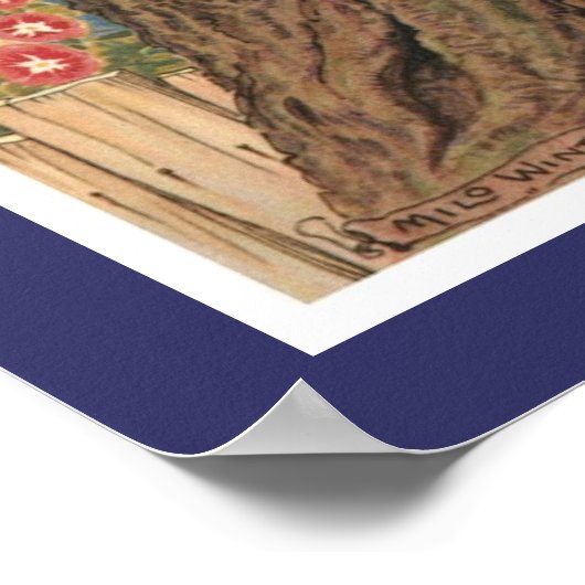 Der Baum klettert Poster (Ecke)