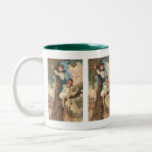 Der Baum klettert Zweifarbige Tasse (Links)