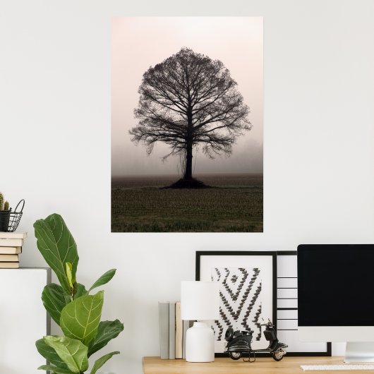 Der Baum Poster (Heimbüro)
