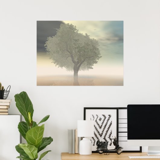 Der Baum Poster (Heimbüro)