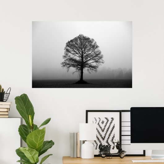 Der Baum Poster (Heimbüro)
