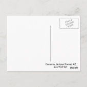 Der Baum Postkarte (Rückseite)