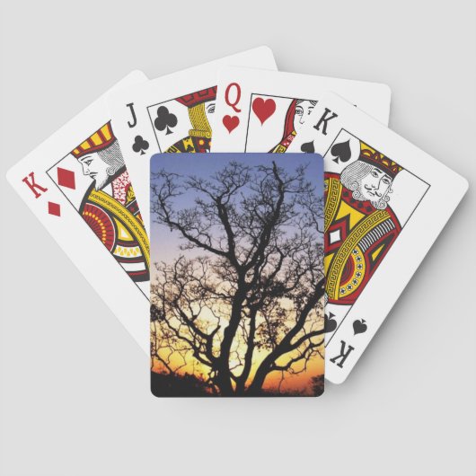 Der Baum Spielkarten (Rückseite)