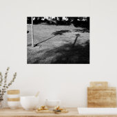 Der Baum und der Lamppost waren Freunde Poster (Küche)