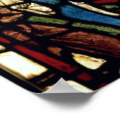 Der Baum von Jesse aus dem 13. Jahrhundert (Buntgl Poster (Ecke)