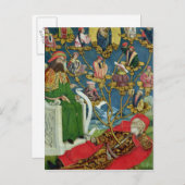 Der Baum von Jesse, aus dem Dom Altar, 1499 Postkarte (Vorne/Hinten)