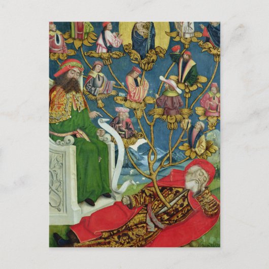 Der Baum von Jesse, aus dem Dom Altar, 1499 Postkarte (Vorderseite)