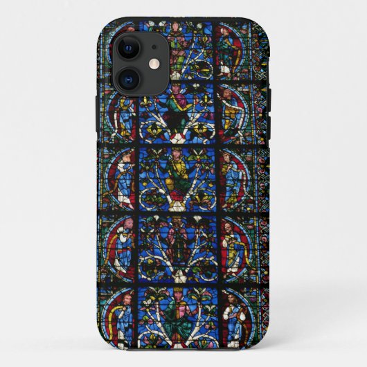 Der Baum von Jesse, Lanzettenfenster im Westfacad Case-Mate iPhone Hülle (Rückseite)