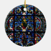 Der Baum von Jesse, Lanzettenfenster im Westfacad Keramikornament (Hinten)