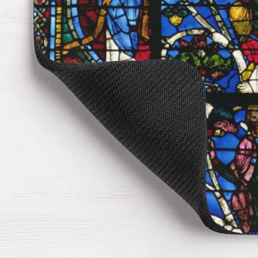 Der Baum von Jesse, Lanzettenfenster im Westfacad Mousepad (Ecke)