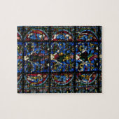 Der Baum von Jesse, Lanzettenfenster im Westfacad Puzzle (Horizontal)