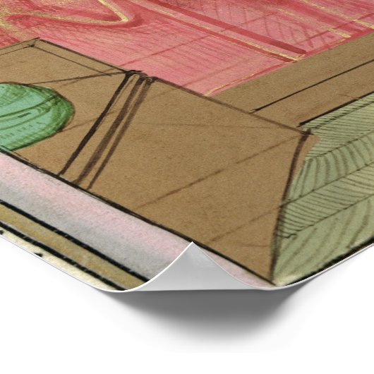 Der Baum von Jesse Poster (Ecke)