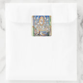 Der Baum von Jesse Quadratischer Aufkleber (Tasche)