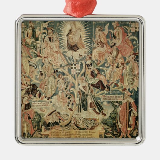 Der Baum von Jesse Silbernes Ornament (Vorne)