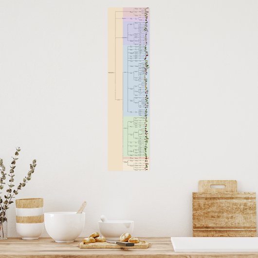 Der Baum von Yum: Plantae Poster (Küche)