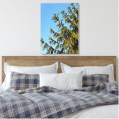 Der Baum zu Weihnachten Leinwanddruck (Insitu (Schlafzimmer))