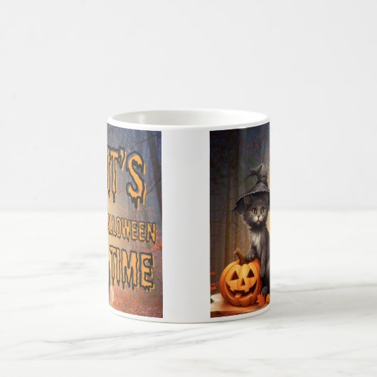 Der Baumgosh, der halloween Kaffeetasse (Mittel)