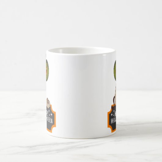 Der Baumgosh, der halloween Kaffeetasse (Mittel)
