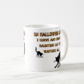 Der Baumgosh, der halloween Kaffeetasse (VorderseiteRechts)