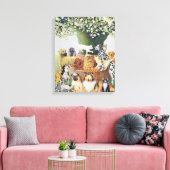 Der Baumstamm Leinwanddruck (Insitu (Wohnzimmer))