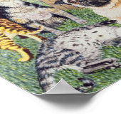 Der Baumstamm Poster (Ecke)