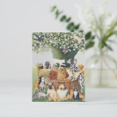 Der Baumstamm Postkarte (Stehend Vorderseite)