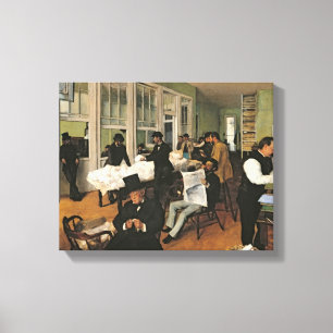 Der Baumwollaustausch, New Orleans, 1873 Leinwanddruck