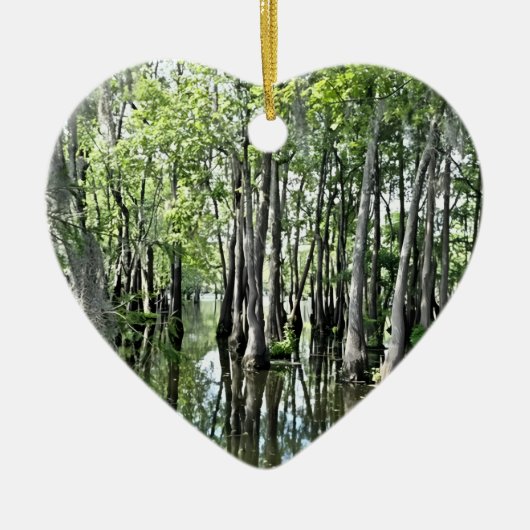 Der Bayou Keramik Ornament (Vorne)