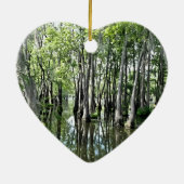 Der Bayou Keramik Ornament (Hinten)