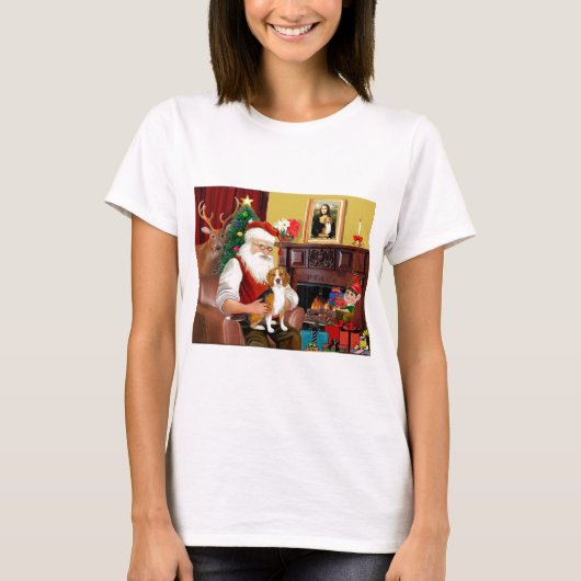 Der Beagle des Weihnachtsmanns (#7) T-Shirt (Vorderseite)