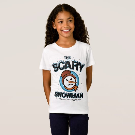 Der beängstigende Snowman-T - Shirt (Vorne ganz)