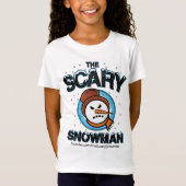 Der beängstigende Snowman-T - Shirt (Vorderseite)
