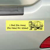 Der Bedarf an der Geschwindigkeit! Autoaufkleber (Auf Auto)