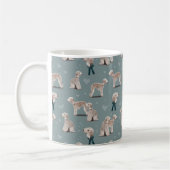 Der Bedlington Terrier Dog Kaffeetasse (Links)
