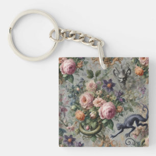 Der bedrohte Lavendel Lycan - Gotische Whimsy-Desi Schlüsselanhänger