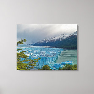 Der beeindruckende Perito-Moreno-Gletscher Leinwanddruck