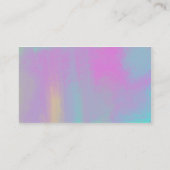 Der beeindruckende See Visitenkarte (Rückseite)