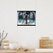 Der Befreier [schwarz] Poster (Küche)